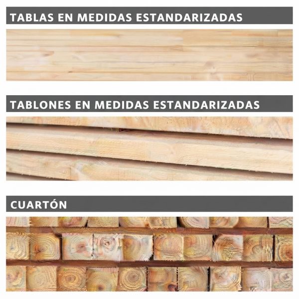 Madera aserrada