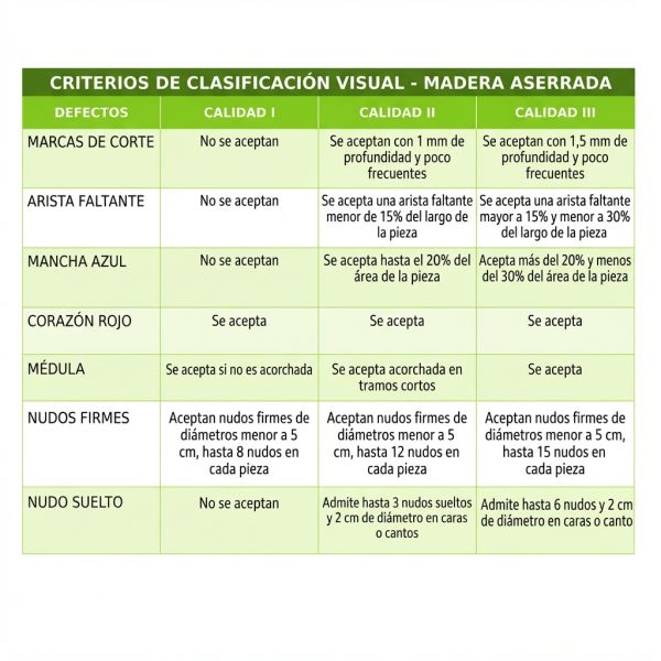 Madera aserrada